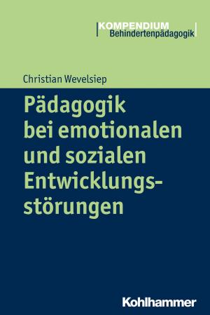 Cover of the book Pädagogik bei emotionalen und sozialen Entwicklungsstörungen by Ernst Wolfgang Becker, Reinhold Weber, Peter Steinbach, Julia Angster