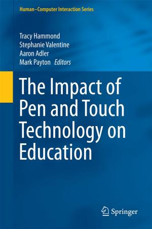 Cover of the book The Impact of Pen and Touch Technology on Education by Wit Pietrzak