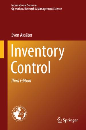 Cover of the book Inventory Control by Elizabeth Ettorre, Ellen Annandale, Vanessa M. Hildebrand, Ana Porroche-Escudero, Barbara Katz Rothman