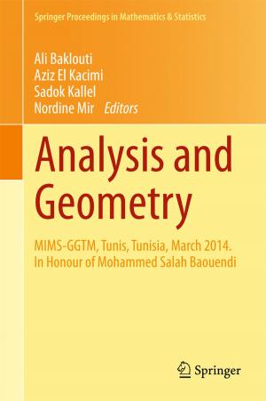 Cover of Analysis and Geometry