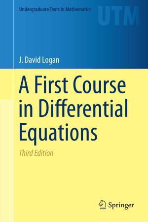 Book cover of A First Course in Differential Equations