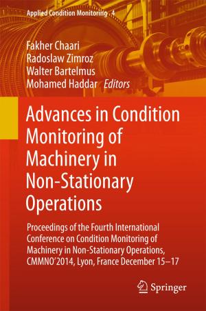 Cover of the book Advances in Condition Monitoring of Machinery in Non-Stationary Operations by 