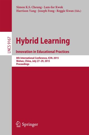 Cover of the book Hybrid Learning: Innovation in Educational Practices by Mark E Tyson