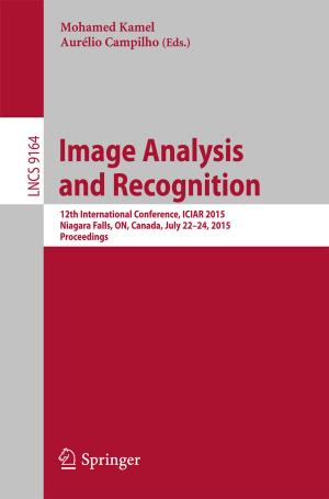 Cover of the book Image Analysis and Recognition by Jayant V. Narlikar