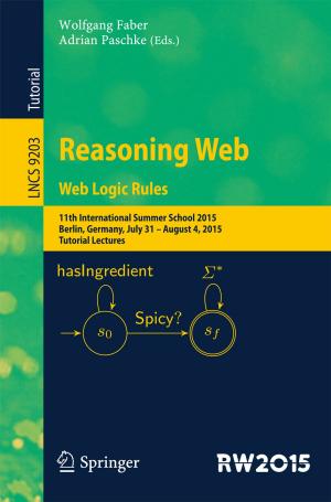 Cover of the book Reasoning Web. Web Logic Rules by Jeffery Short