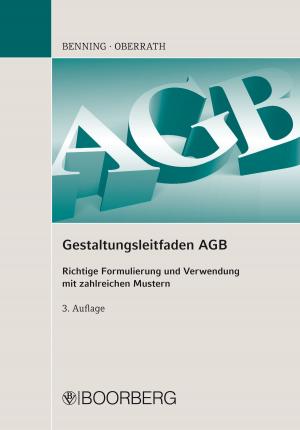 Cover of the book Gestaltungsleitfaden AGB by Rainer A. H. von zur Mühlen