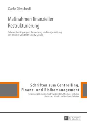 Cover of the book Maßnahmen finanzieller Restrukturierung by Seymour W. Itzkoff