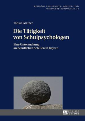 Cover of the book Die Taetigkeit von Schulpsychologen by 