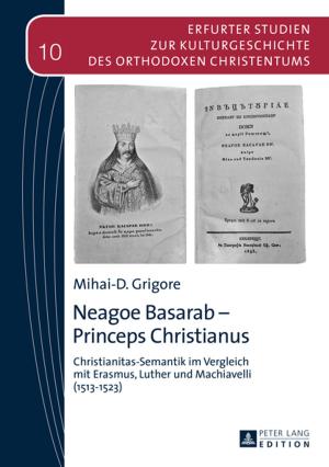 Book cover of Neagoe Basarab Princeps Christianus