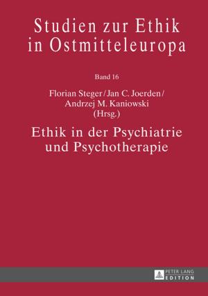 Cover of the book Ethik in der Psychiatrie und Psychotherapie by Barbara Wenker