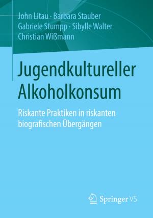 Cover of the book Jugendkultureller Alkoholkonsum by Monika Nörr