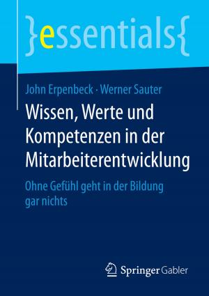 Book cover of Wissen, Werte und Kompetenzen in der Mitarbeiterentwicklung