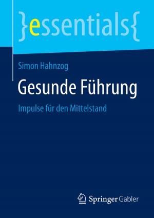 Book cover of Gesunde Führung