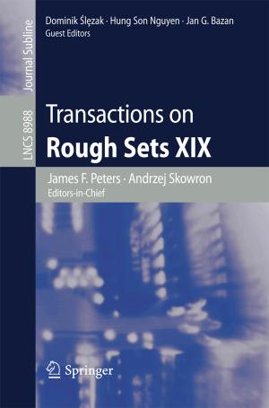 Cover of Transactions on Rough Sets XIX