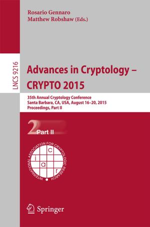 Cover of the book Advances in Cryptology -- CRYPTO 2015 by C. Bassi, S. Vesentini