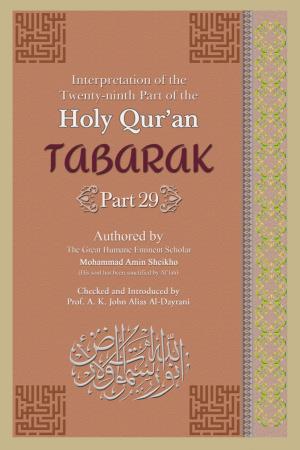 Book cover of Interpretation of the Twenty-ninth Part of the Holy Qur'an