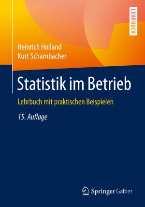 Cover of the book Statistik im Betrieb by Steffen Becker, Peter Buchenau