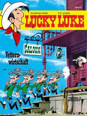 Cover of the book Lucky Luke 21 by Lars Jensen, Rudy Salvagnini, Bruno Sarda