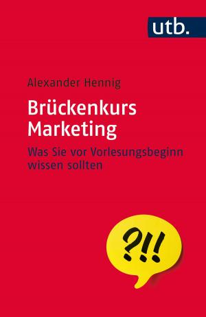 Cover of the book Brückenkurs Marketing by Tanzil Al Gazmir