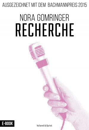 Cover of the book Recherche by Sebastian Lehmann