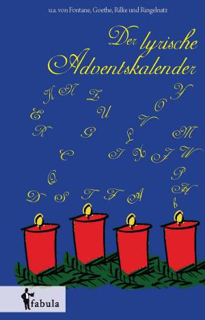 Cover of the book Der lyrische Adventskalender by Edgar Allan Poe