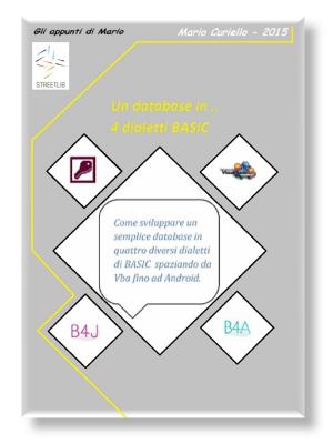 Book cover of Un database in .. 4 dialetti BASIC