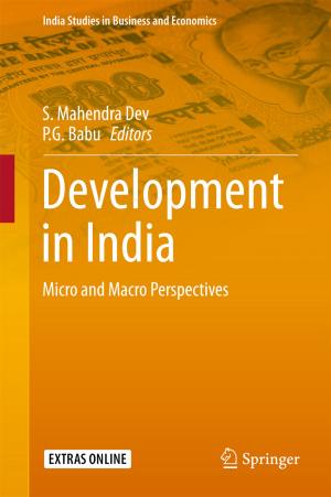 Cover of the book Development in India by Altafhusain Nadaf, Rahul Zanan