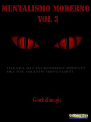 Book cover of Mentalismo moderno Vol 3