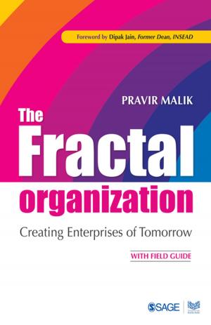 Cover of the book The Fractal Organization by Smita Premchander, V Prameela, M Chidambaranathan, L Jeyaseelan