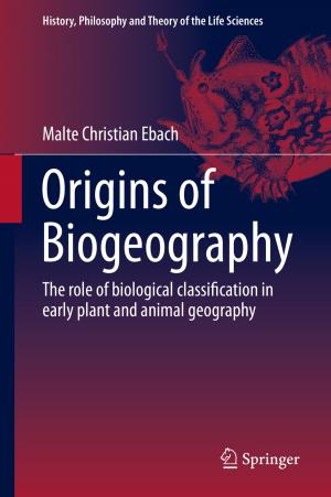 Cover of the book Origins of Biogeography by P. Edwards