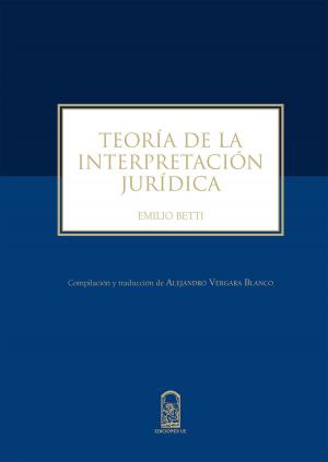 Cover of the book Teoría de la interpretación jurídica by Clara Parkes