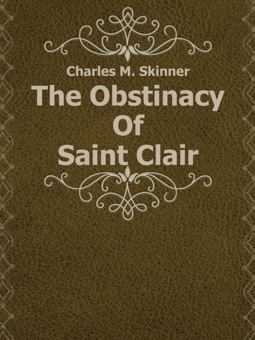 Cover of the book The Obstinacy Of Saint Clair by Charles M. Skinner, Media Galaxy