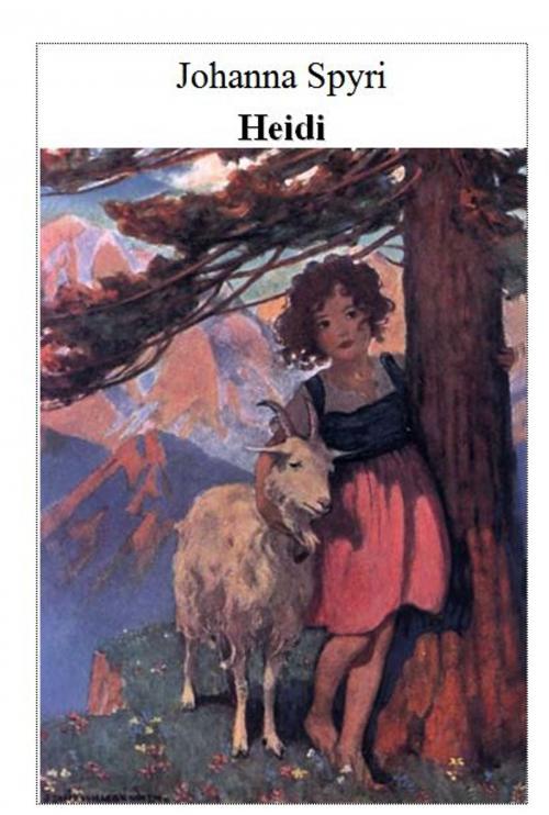 Cover of the book Heidi by Johanna Spyri, Alinéa Maryjo