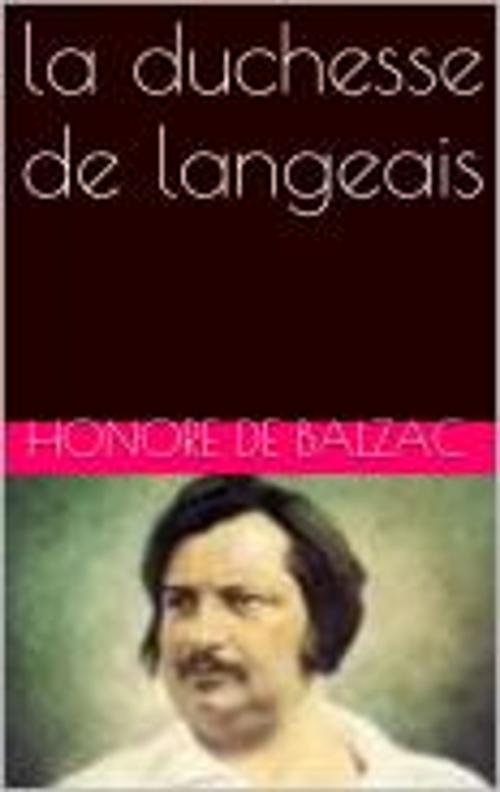 Cover of the book la duchesse de langeais by Honore de Balzac, pb