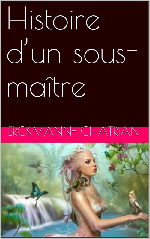 Cover of the book Histoire d’un sous-maître by Erckmann-Chatrian, NA