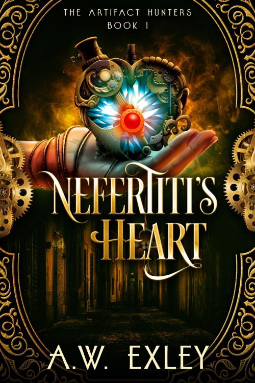 Cover of the book Nefertiti's Heart by A.W. Exley, Ribbonwood Press