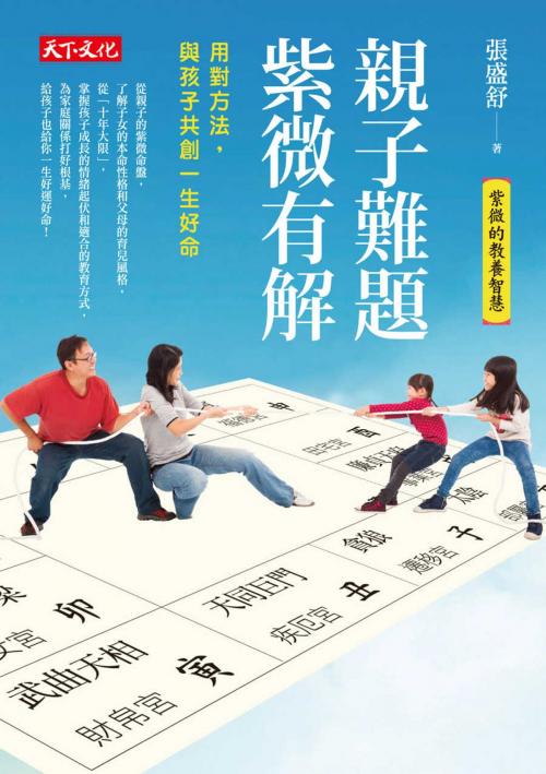 Cover of the book 親子難題，紫微有解 by 張盛舒, 天下文化出版社