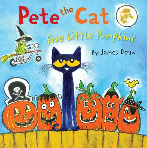 Cover of the book Pete the Cat: Five Little Pumpkins by James Dean, HarperFestival