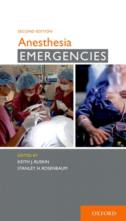 Cover of the book Anesthesia Emergencies by , Oxford University Press