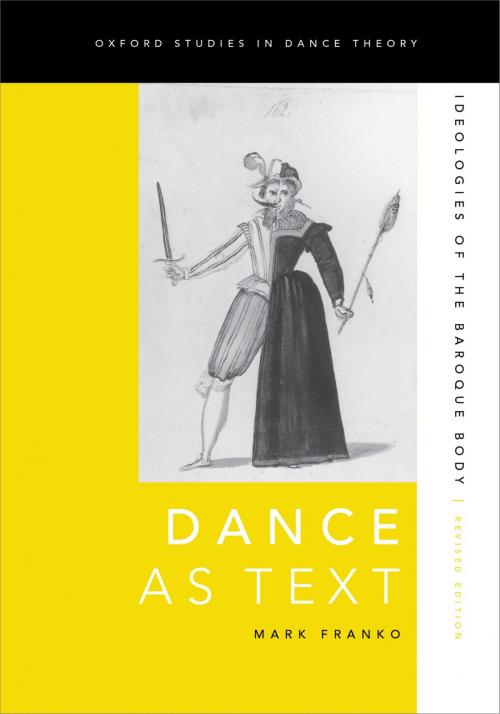 Cover of the book Dance as Text by Mark Franko, Oxford University Press