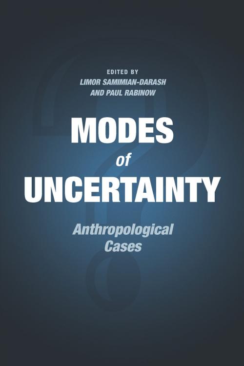 Cover of the book Modes of Uncertainty by , University of Chicago Press