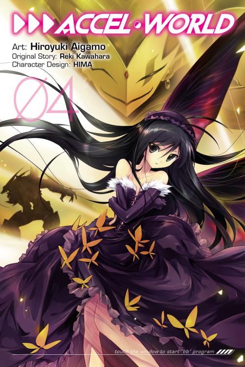 Cover of the book Accel World, Vol. 4 (manga) by Reki Kawahara, Hiroyuki Aigamo, Yen Press