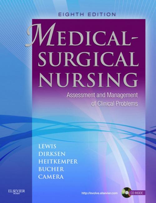 Cover of the book Medical-Surgical Nursing - E-Book by Sharon L. Lewis, RN, PhD, FAAN, Shannon Ruff Dirksen, RN, PhD, Margaret M. Heitkemper, RN, PhD, FAAN, Linda Bucher, RN, PhD, CEN, CNE, Ian Camera, RN, MSN, ND, Elsevier Health Sciences