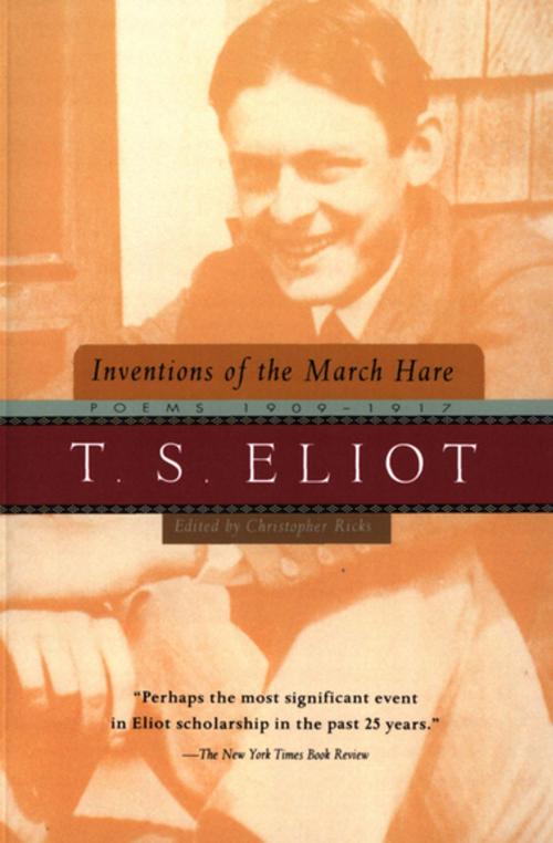 Cover of the book Inventions of the March Hare by T. S. Eliot, Houghton Mifflin Harcourt