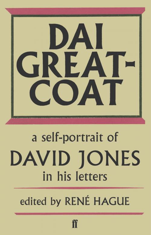 Cover of the book Dai Greatcoat by David Jones, Faber & Faber