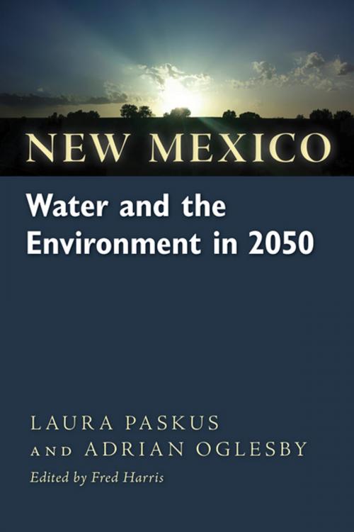 Cover of the book New Mexico Water and the Environment in 2050 by Laura Paskus, Adrian Oglesby, University of New Mexico Press