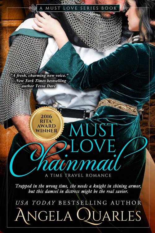 Cover of the book Must Love Chainmail by Angela Quarles, Unsealed Room Press