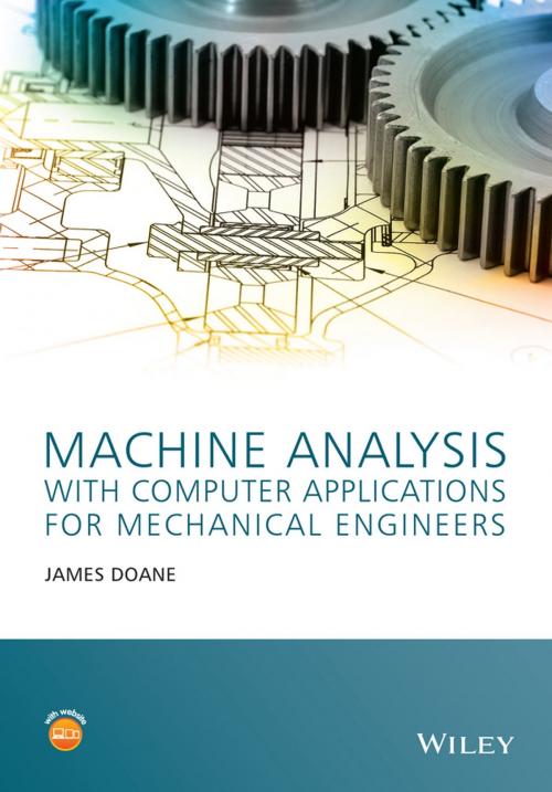 Cover of the book Machine Analysis with Computer Applications for Mechanical Engineers by James Doane, Wiley