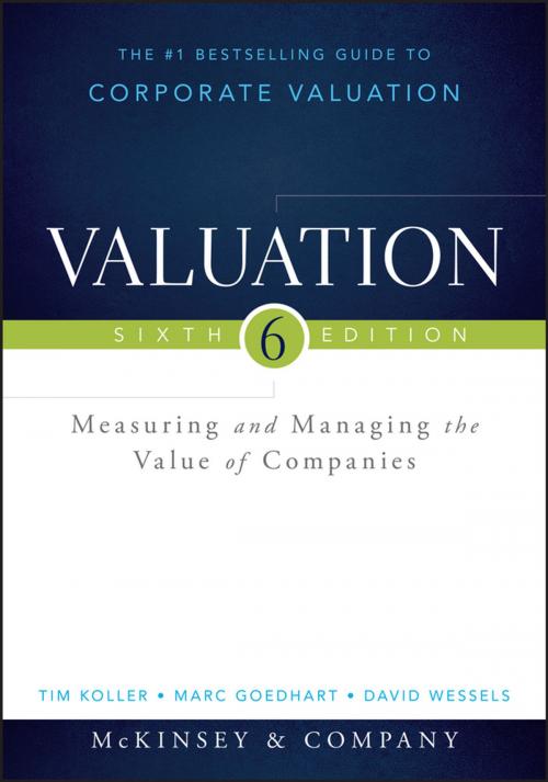 Cover of the book Valuation by Tim Koller, Marc Goedhart, David Wessels, McKinsey & Company Inc., Wiley