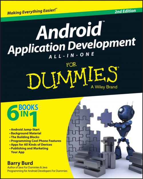 Cover of the book Android Application Development All-in-One For Dummies by Barry Burd, Wiley